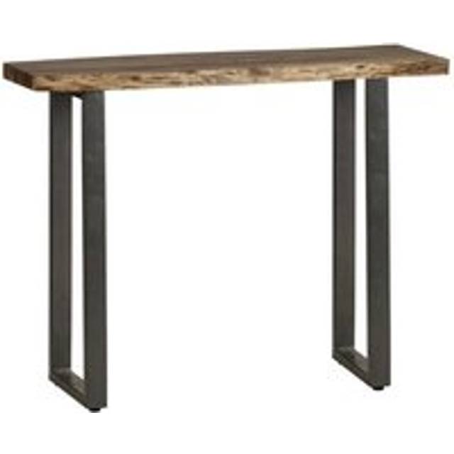 Wollaston Natural Essential Live Edge Console Table - Brown - One Size