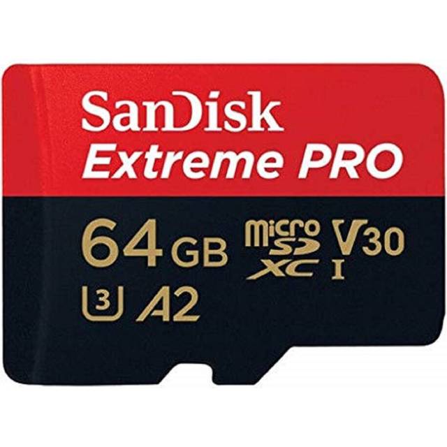 Sandisk Micro SD Extreme Pro Flash Memory Card 64GB