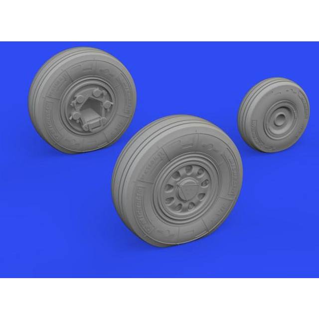 Eduard F-35B Lightning II 1:48 Wheel Set for Tamiya 61125 ED648978