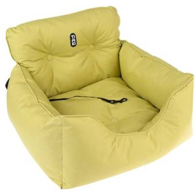 TIAKI Neon bilsäte för hundar - L 53 x B 50 x H 35 cm
