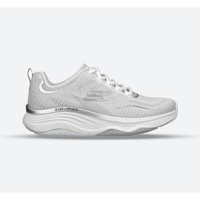 Skechers  Shoes (Trainers) RELAXED FIT: D'LUX FITNESS - PURE GLAM  - 4 - White - 4