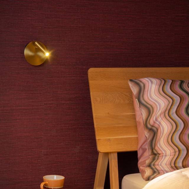 Lucide JOLIJN - Rechargeable Bedside lamp - Battery - 10,2 cm - LED - 1x2W 3000K - Magnetic System - Matt Gold