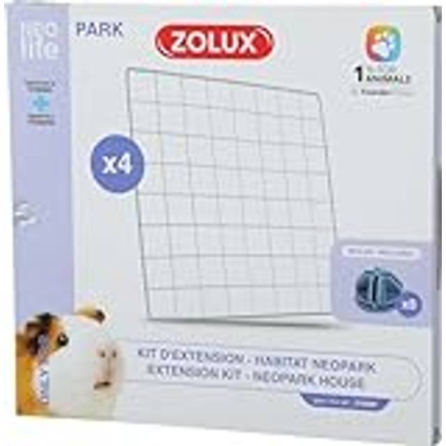 Zolux Nlife Habitat Extra Galler till Neopark Modul&auml;r Marsvinsbur 4-pack