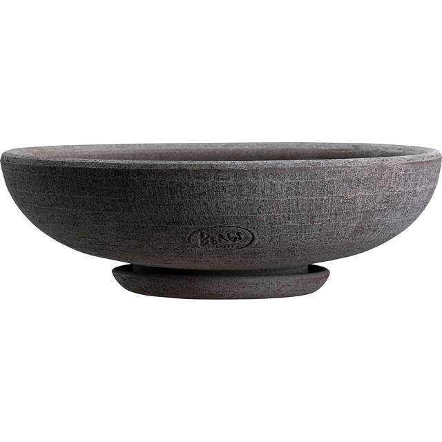 Bergs Potter - Ada Kruka Med Fat Grå Ø45 Cm - Rose