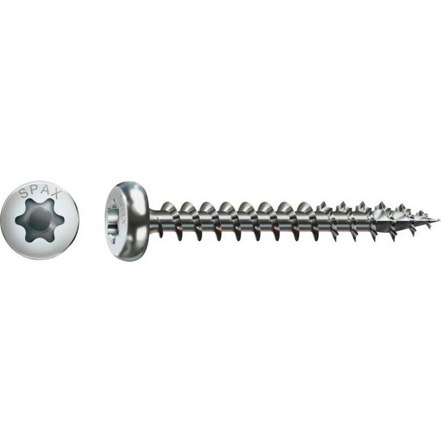 SPAX 207000350303 SPAX Ruko-T Träskruv 3.5 mm 30 mm Torx, Stjärnformad Rostfritt stål V2A rostfri 200 st