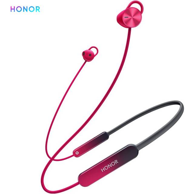 Honor xsport pro trådlös bluetooth hörlurar ip55 vattentäta headset sport typ-c hörlurar handsfree - Röd