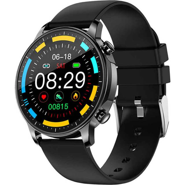 Temperature Smart Watch IP67 Waterproof Full Touch Fitness Tracker Blood Pressure Women Smartwatch
