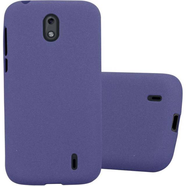 (FROST DARK BLUE) Cadorabo Case for Nokia 1 2017 case cover