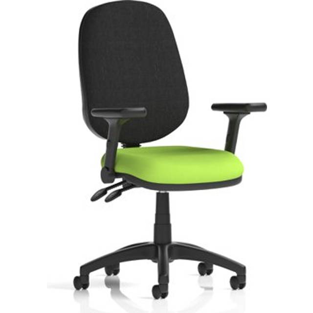 Eclipse Plus II Operator Chair Myrrh Green Adjustable Folding Arms