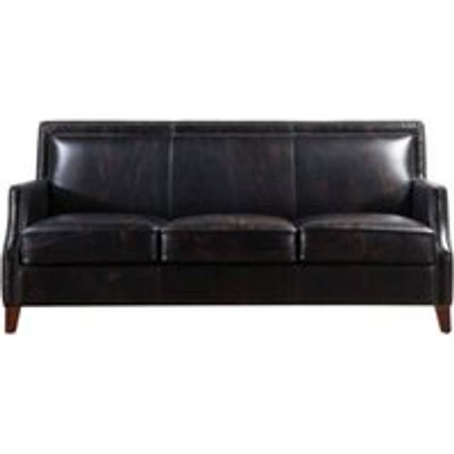 Portsmouth Handmade Vintage 3 Seater Sofa Settee Distressed Real Leather - Brown