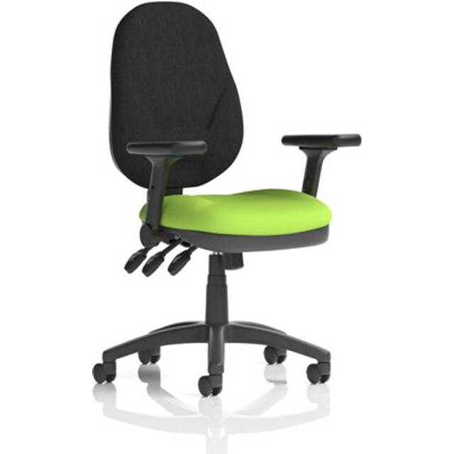 Eclipse Plus XL Operator Chair Myrrh Green Adjustable Folding Arms