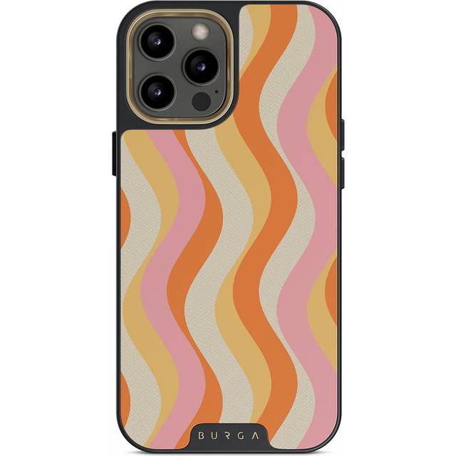 Flower Power - iPhone 12 Pro Max Case, Elite Dark (MagSafe) / Gold