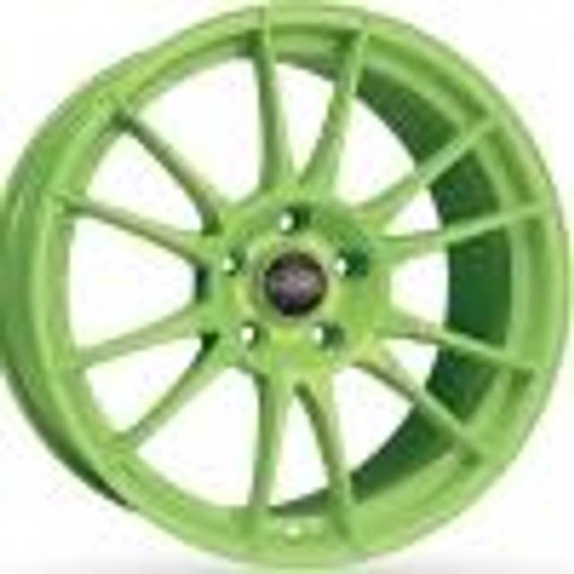OZ Racing I-TECH Ultraleggera HLT Alloy Wheels In Acid Green Set Of 4 - 19x12 Inch ET51 5x130 PCD 71.56mm Centre Bore Acid Green, Green