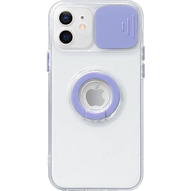 Case soft tpu for iphone 13 pro in lilac with camera lens protection