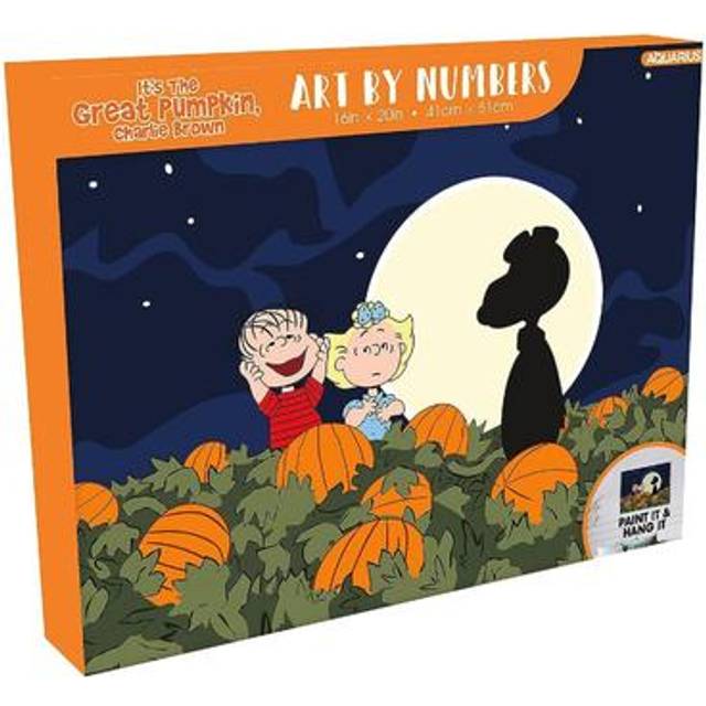 Peanuts great Pumpkin Art By Numbers craft Kit