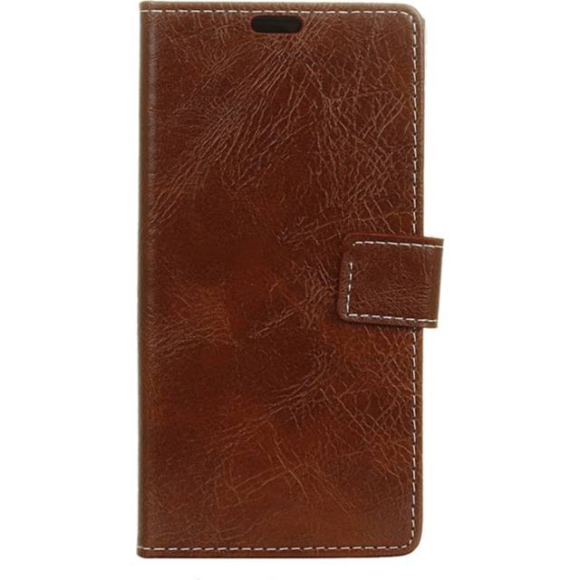 Retro Crazy Horse Texture Horizontal Flip Leather Case for Huawei P30 Pro, with Holder & Card Slots & Wallet & Photo Frame (Brown)
