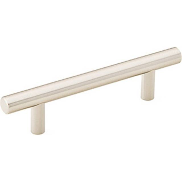 Emtek 86358US15 3 in. Center to Center Brass Bar Cabinet Pull, Satin Nickel
