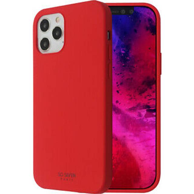 Smoothie shell SoSeven Apple iPhone 12/12 Pro - Rouge - One size