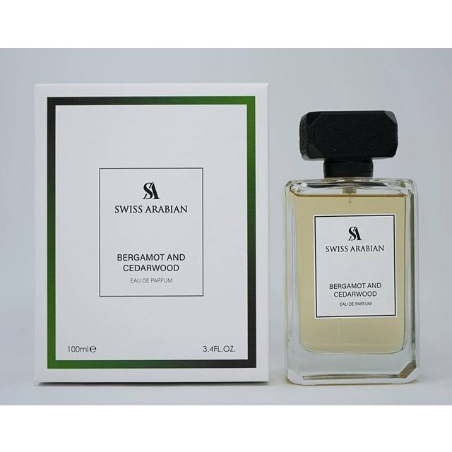 Swiss Arabian Bergamot and Cedarwood for Men 3.4 oz EDP Spray