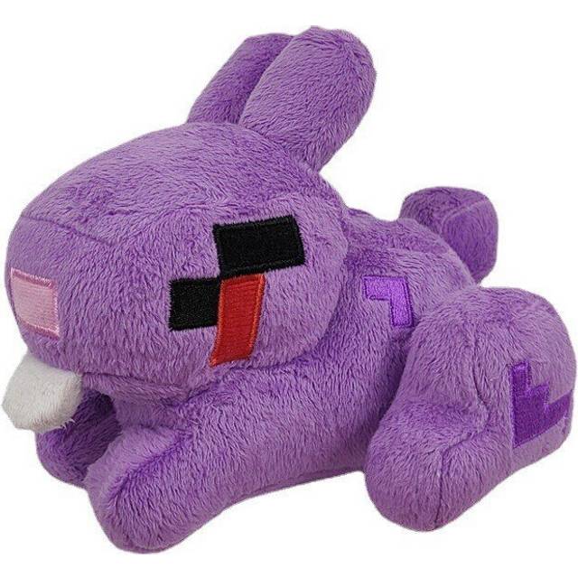 Minecraft Plush Toy kids Gift 16cm purple rabbit