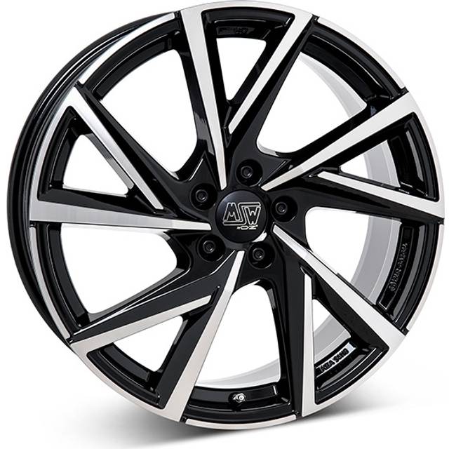 MSW 80 G.Blk/Pol 6.5x16 5/100 ET47 CB57.1
