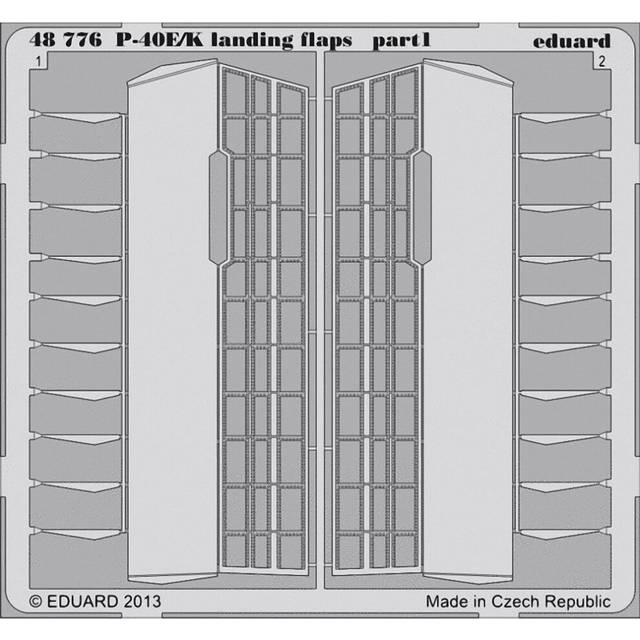 EDP48776 - * Eduard Photoetch 1:48 - P-40E/K Landing Flaps (Ita)
