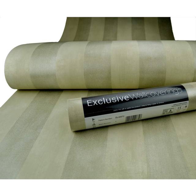 Fine Decor Glitter Striped Shiny Cream Shimmer Luxury Wallpaper
