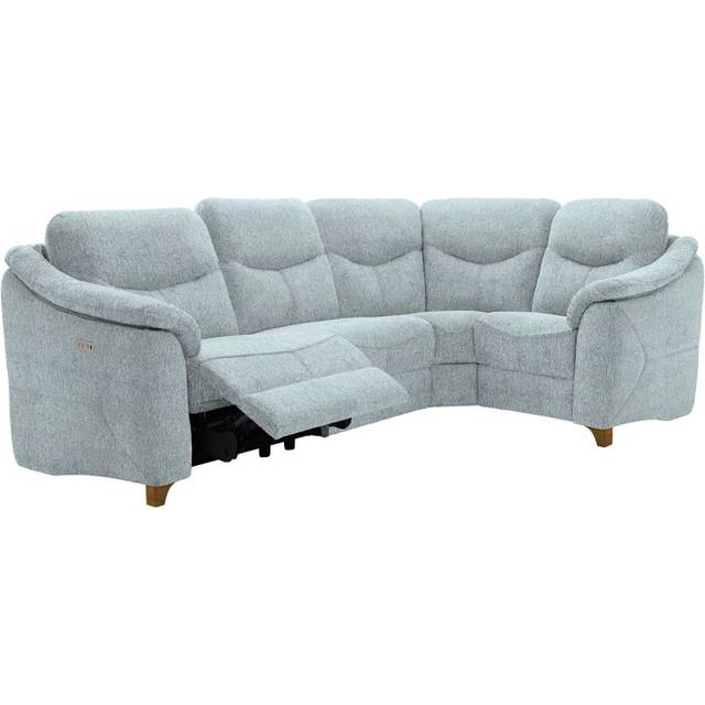 G Plan Jackson 4 Seater Recliner Corner Sofa - Fabric Grade C - Power LHF with USB
