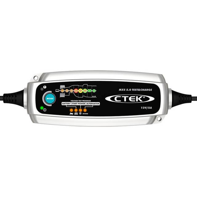 CTEK batteriladdare MXS 5.0 Test & Charge