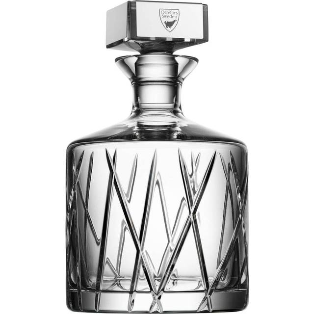 Orrefors City whiskey carafe 95 cl Clear