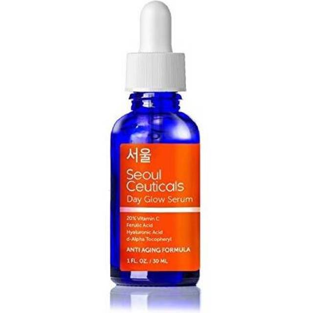 Seoulceuticals Korean Skincare Serum - Vitamin C & Hyaluronic Acid | Wowcher