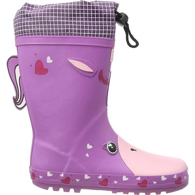 Regatta Kids Waterproof Mudplay Animal Wellies Pink, Size: UK Infant 13 - Uk Infant 13