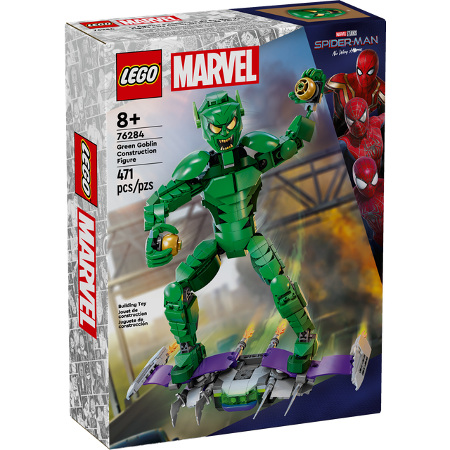 Lego Marvel Green Goblin Construction Figure Movie Set 76284
