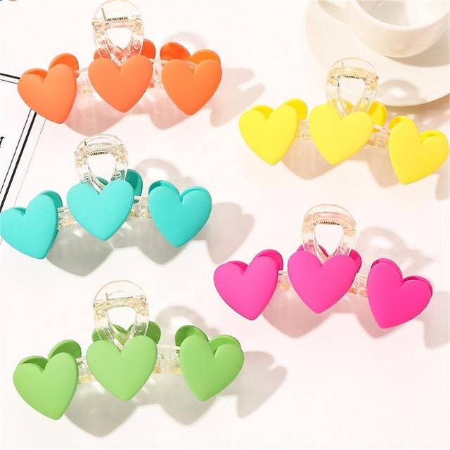 5psc Acrylic Hair Clip, Luxury Low-key Classic Romantic Hair Clip