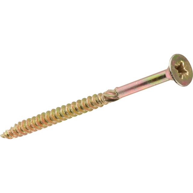 Forgefix Spectre PZ Compatible Wood Screw CSK ZYP 4.0 x 70mm Box 200 FORSPE470Y