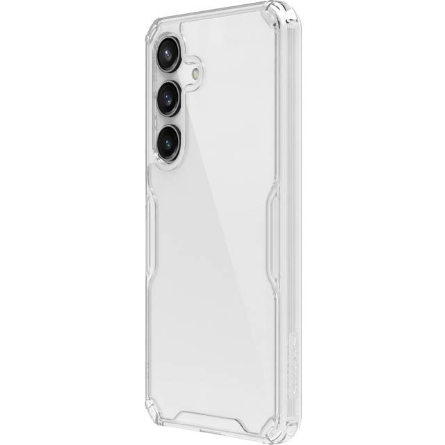 Nillkin For Samsung Galaxy S24 Plus S24+ Case Nature TPU Pro Transparent Soft Silicon Cover Clear Case Samsung Galaxy S24 white