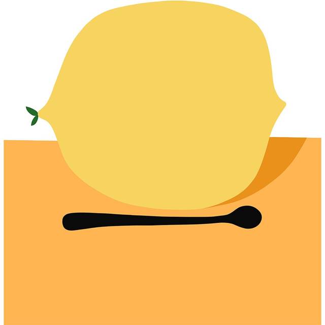 Paper Collective - Citron Poster 70x100 Cm -