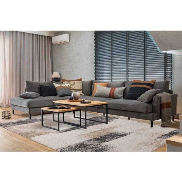 Asiatic Easy Kuza Lines Beige Rug - Sizes Available