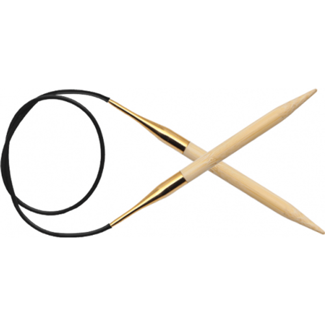 KnitPro Bamboo Rundstickor Bambu 40cm 4,00mm / 15.7in US6