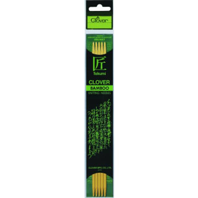 Clover Takumi Strumpstickor Bambu 20cm 2,50mm