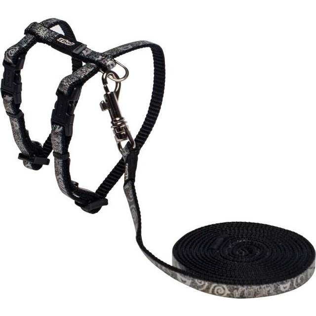 ROGZ SPARKLECAT SELE MED KOPPLING - Svart 19.8-30 cm