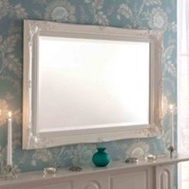 Yearn Mirrors Yearn French Style Mirror White 134X43Cm, White