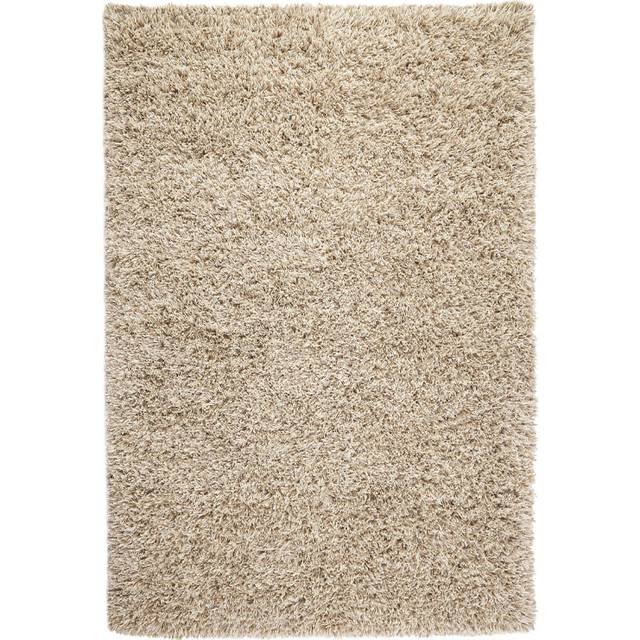 Kateha Shaggy matta white/beige, 170x240 cm