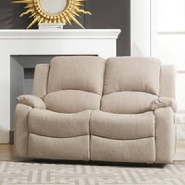 Artemis Home Marldon 2 Seat Electric Reclining Sofa - Beige, Brown