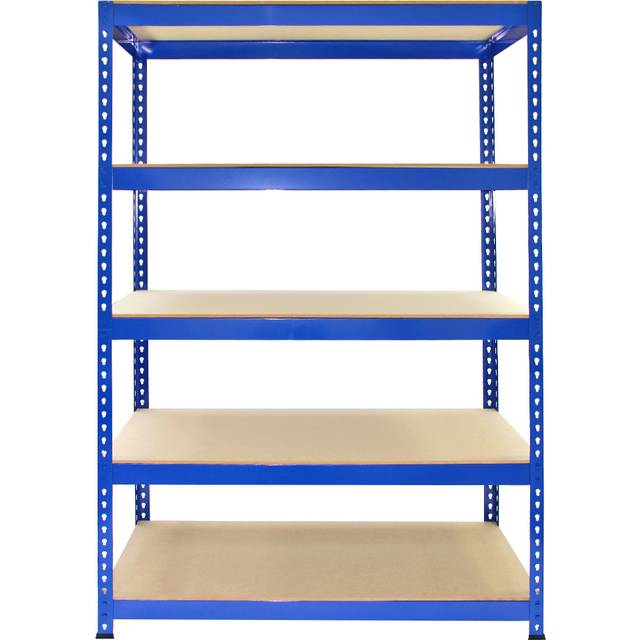 Monster Racking Q-rax Blue Metal Racking Units 120 X 50 X 180Cm, Blue