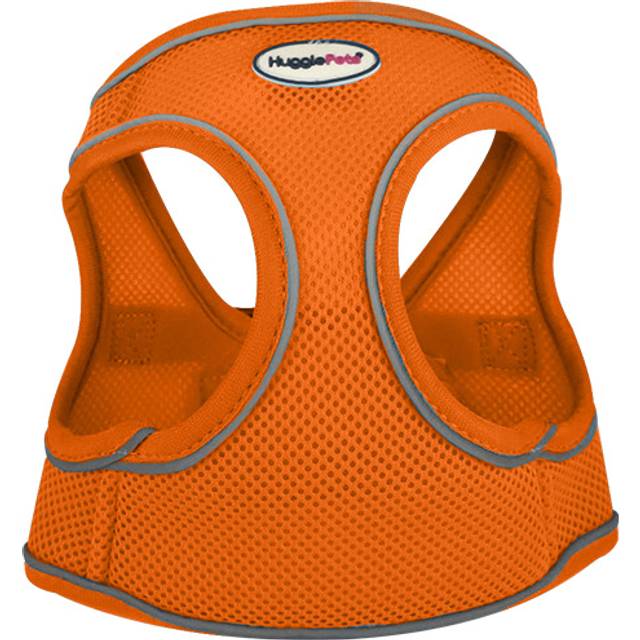 HugglePets Step In Air Mesh Dog Harness Small Orange, Orange