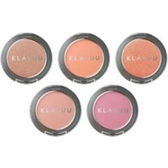 KLAVUU - Urban Pearlsation Natural Powder Blusher - 5 Colors #02 Soft Peach