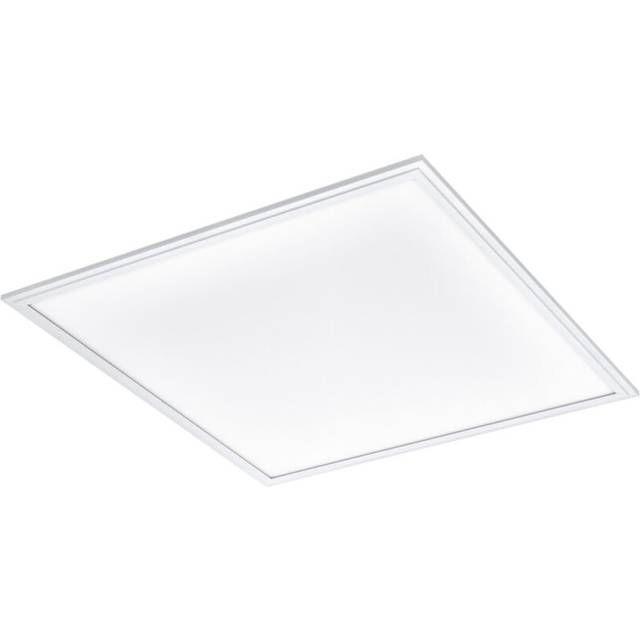 Flush Ceiling Panel Light 6205mm White Sqaure Tile 40W Built in LED 4000K