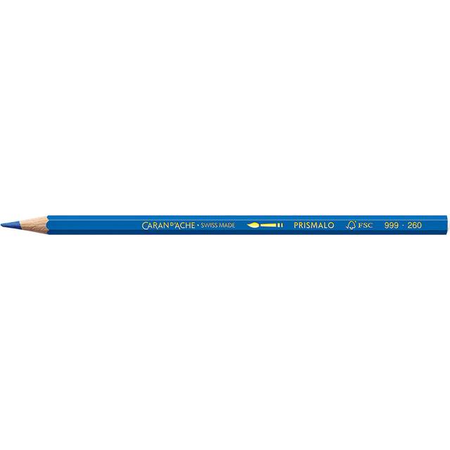 Caran D'Ache Water Colour Prismalo Pencils - Individual/Assorted - BLUE