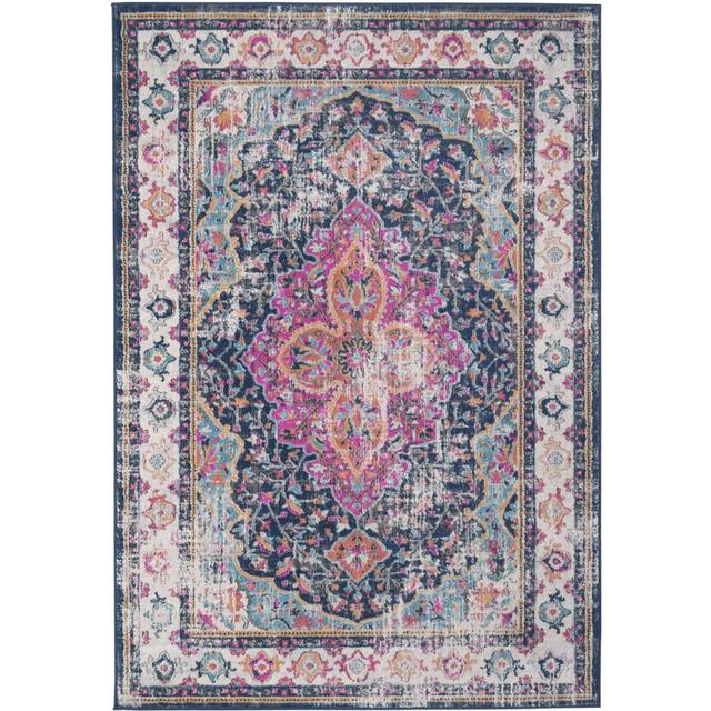 The Rugs Vintage Design Multicolour Living Room Rug 120X170Cm, Multi